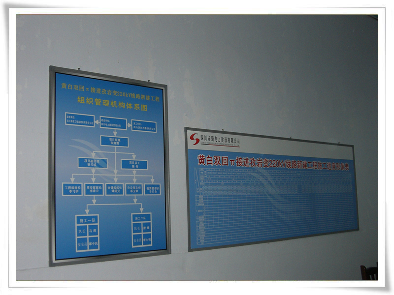 黄白π接进孜岩变220kV线路新建工程项目部成立