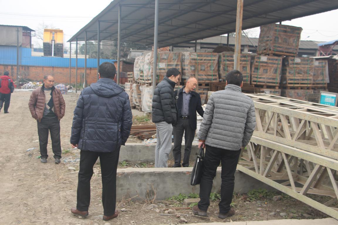 浙江送变电工程公司领导、专家莅临我 施工项目部参观考察