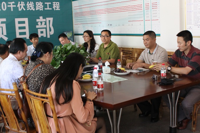 广东省电力工程企业协会来我司参观交流