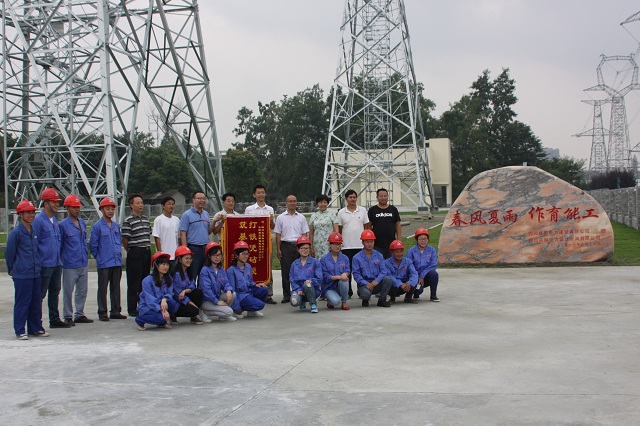 国网四川省电力公司特高压实训线基地举行落成仪式