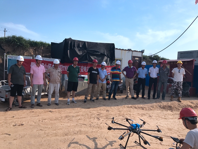 华润电力控股有限公司中西大区副总经理李曙光至成蜀电力河南偃师项目场地检查指导工作