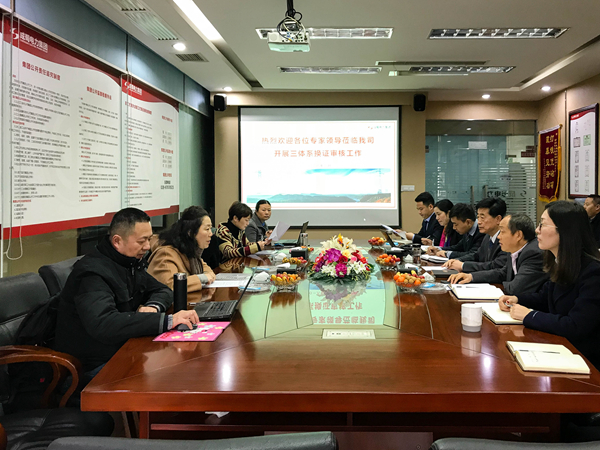 成蜀电力集团顺利通过三个体系换证审核