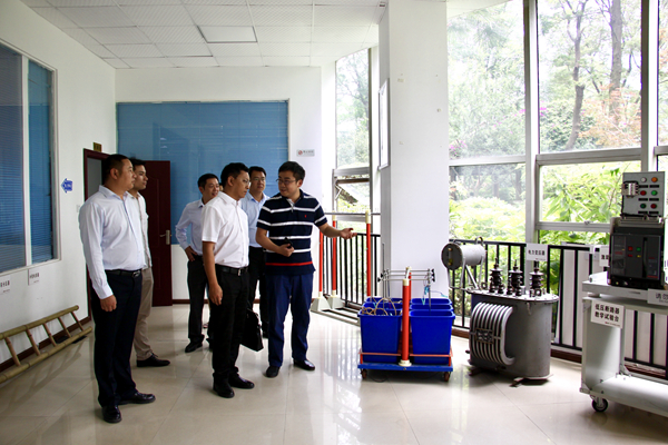 中铁四局领导莅临成蜀电力集团指导交流