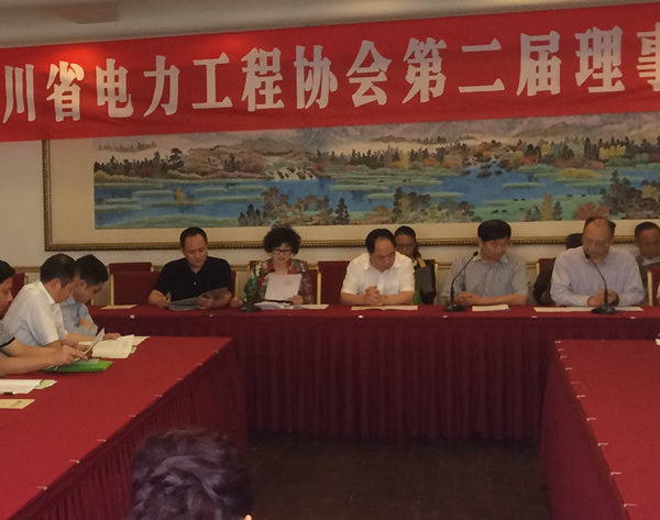 热烈祝贺我公司当选为四川省电力工程协会常务理事单位