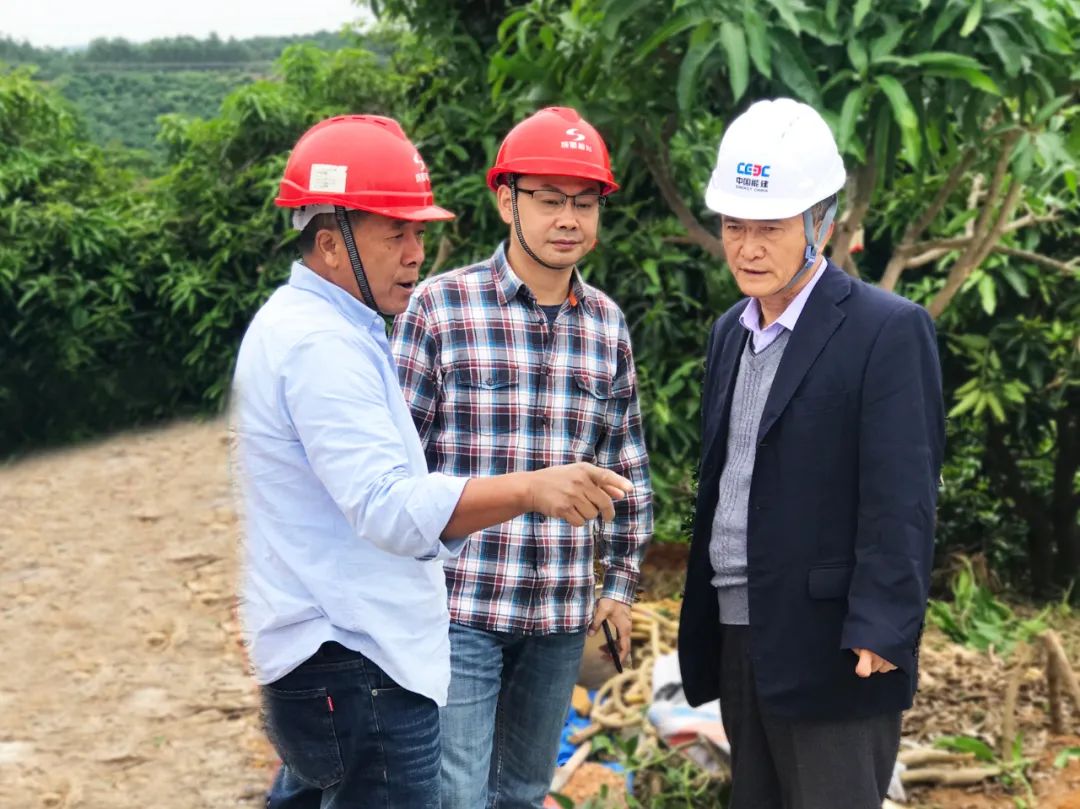 成蜀电力集团副总工程师姜烈巍赴广西项目检查工作