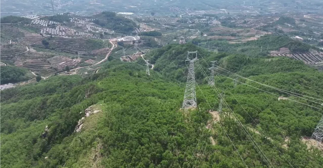 华润电力沂源西里150MW农光互补光伏发电项目220kV送出线路及对侧站改造EPC工程成功送电
