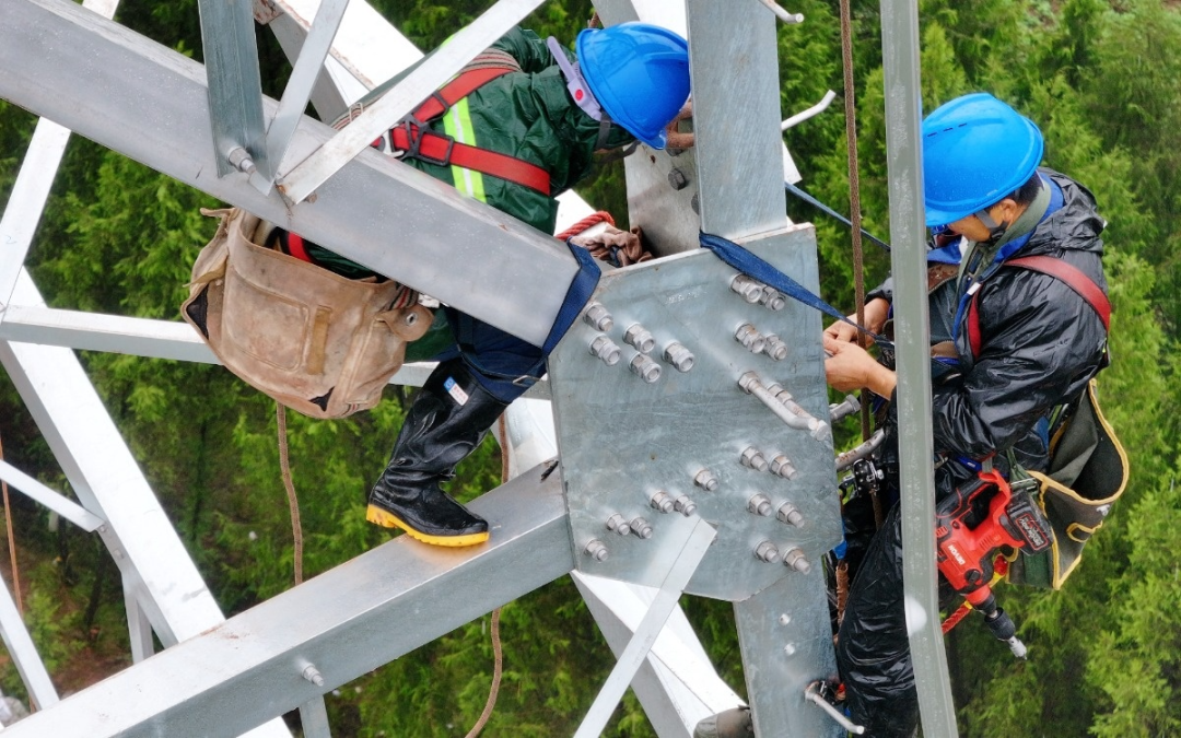 绵西高速500kV长谭一、二线等四条“电力动脉”成功迁改！